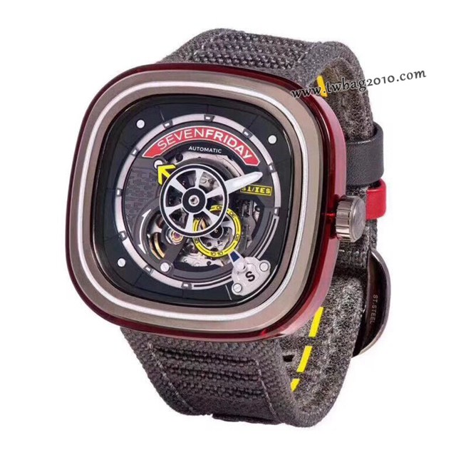 Sevenfriday自動機械男表 型號S1-/3 七個星期五休閒高端男表  gjs2060